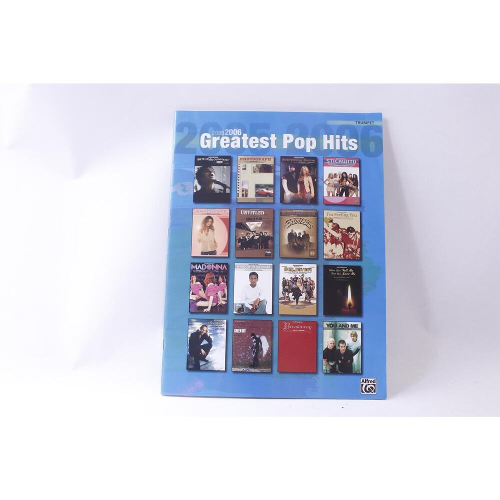 Greatest Pop Hits, 2005, Songbook, Trumpet, Alfred, Sheet Music, 1303